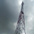 Torre galvanizada de la transmisión de la estructura de enrejado 220kv para la comunicación