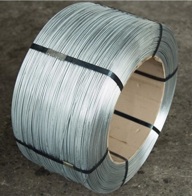 Cable de acero galvanizado con poco carbono para la línea de transmisión de arriba