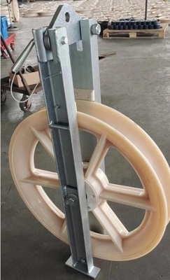 Conductor grande Stringing Blocks de Diamging de la sola polea acanalada de nylon