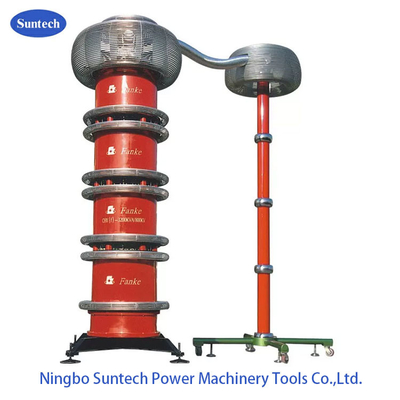 Sistema de ensayo de resonancia de CA vertical Tester de alta tensión CA con frecuencia variable
