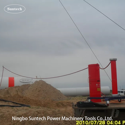 Sistema de prueba de resonancia de CA portátil para prueba GIS de 132KV con ciclo de servicio de 60 minutos