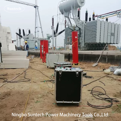 Sistema de prueba de resonancia de alto voltaje de 108 kVA 27 kV Serie 100 kV Tipo portátil