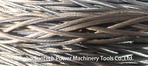 1960N/mm2 trenzó la construcción de acero galvanizada del poder de Wire Rope For del piloto de la base