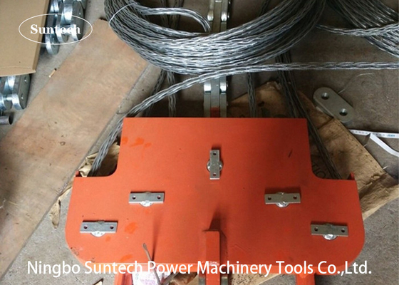 Cuatro cable de Stringing Tools 130KN del conductor del paquete que tira del tablero de funcionamiento