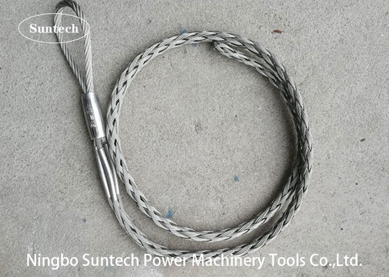 cuerda de alambre 80kn que tira del cable Mesh Socks del conductor ACSR