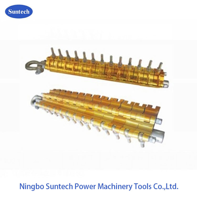 Tipo multi conductor Wire Gripper Come del segmento a lo largo de la abrazadera que ata las herramientas