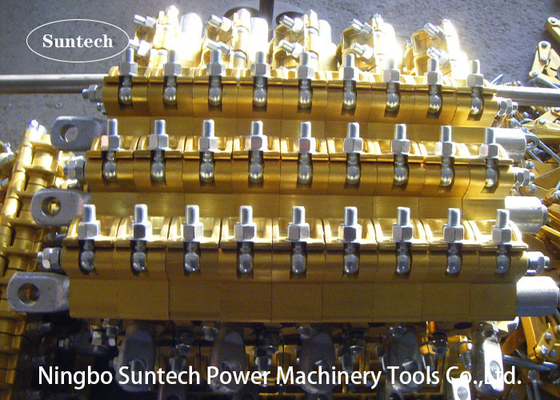 Tipo multi conductor Wire Gripper Come del segmento a lo largo de la abrazadera que ata las herramientas