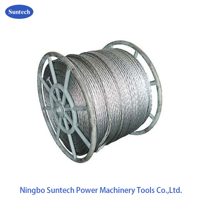 Línea de transmisión cuerda galvanizada trenzada anti de Steel Pilot Wire del conductor que tuerce