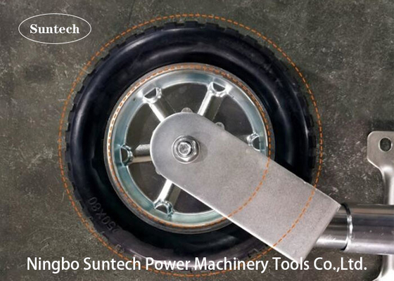 acero Rim Rubber Trailer Jockey Wheel del viaje 750kg de 250m m