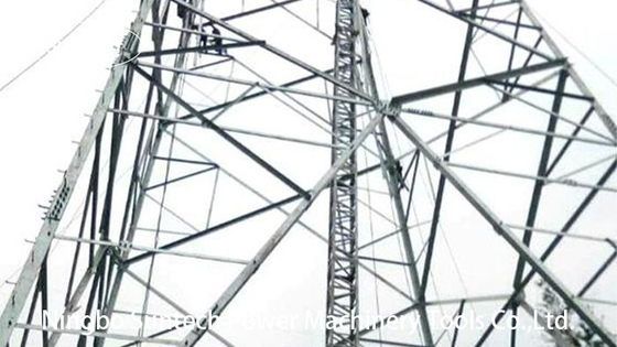 Una forma enreja las construcciones de Gin Pole Tower Erection Tools