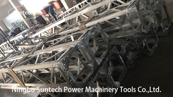 Una forma enreja las construcciones de Gin Pole Tower Erection Tools
