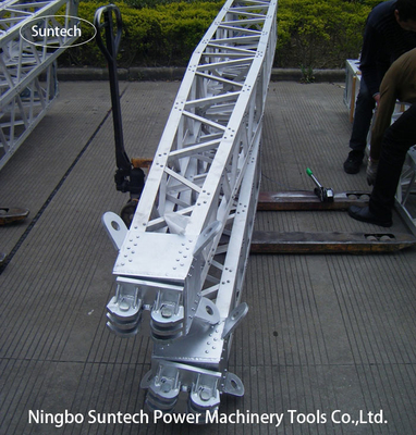 Una forma enreja las construcciones de Gin Pole Tower Erection Tools
