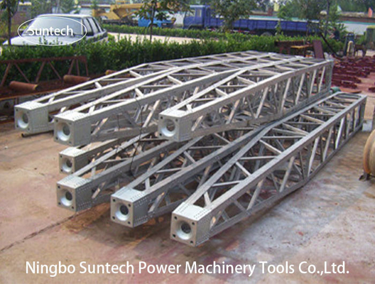 Aleación de aluminio Gin Pole Tower Erection Tools eléctrico