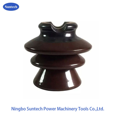 Pin High Voltage Porcelain Insulators esmaltado 11KV P - 11 - Y
