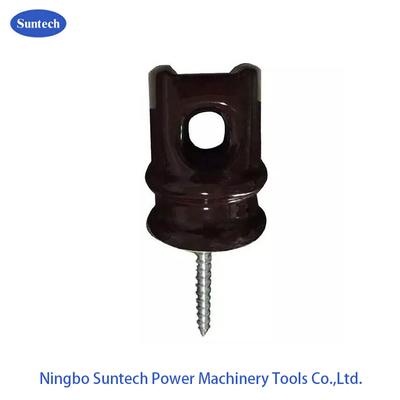 802 - Cerca eléctrica Porcelain Insulator 0.4KV del tornillo de 4 huecos
