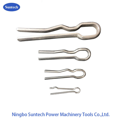 Primavera de acero inoxidable Cotter Pin For Transmission Line Insulator