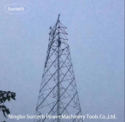 Móvil de acero galvanizado autosuficiente del triángulo de las torres de antena de TV GR50