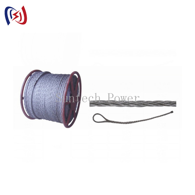 1960N/mm2 trenzó la construcción de acero galvanizada del poder de Wire Rope For del piloto de la base