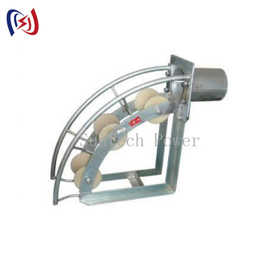 Serial C SHL150C Roller de polea de cable de tres rodillos con diámetro de tubo de 150 mm