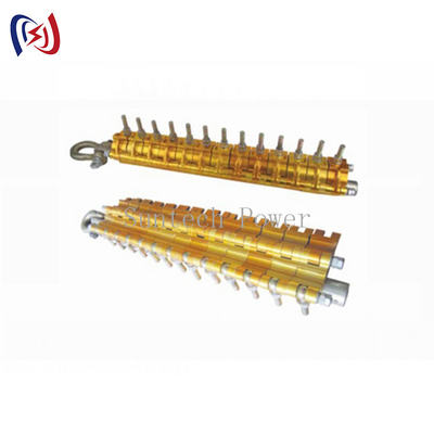 Tipo multi conductor Wire Gripper Come del segmento a lo largo de la abrazadera que ata las herramientas