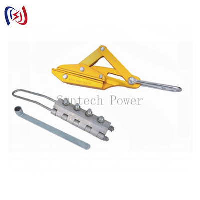 Tipo del perno alrededor del agarrador 10 Ton Basic Construction Tools de la cuerda de alambre de acero