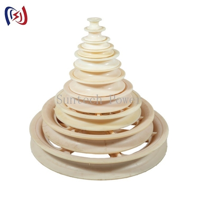 OEM ODM 660x100mm Línea de transmisión Poleas de nylon para bloques de tendido de conductores