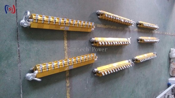 Tipo de conductor de cable de segmento múltiple agarre de alambre Clamp junto herramientas de cuerda