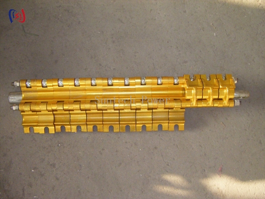 Tipo de conductor de cable de segmento múltiple agarre de alambre Clamp junto herramientas de cuerda
