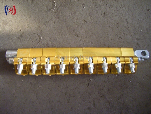 Tipo de conductor de cable de segmento múltiple agarre de alambre Clamp junto herramientas de cuerda