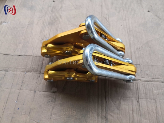 Cables conductores de tensión eficiente con bloques de cuerda de conductores para una construcción fácil y suave de líneas eléctricas