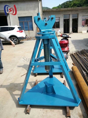 Soporte de carrete hidráulico de cable de 70 kN – Elevación industrial de alta resistencia | Marco para proyectos de energía y telecomunicaciones