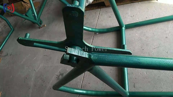 Carrete de cuerda y soporte ¢ Pago controlado ¢ Previene enredos ¢ Ideal para operaciones de seguridad y rescate ¢