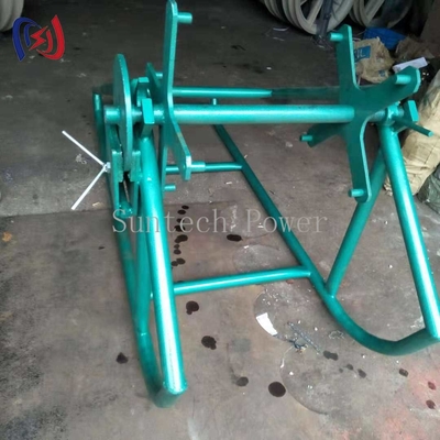 Carrete de cuerda y soporte ¢ Pago controlado ¢ Previene enredos ¢ Ideal para operaciones de seguridad y rescate ¢