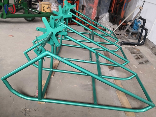 Carrete de cuerda y soporte ¢ Pago controlado ¢ Previene enredos ¢ Ideal para operaciones de seguridad y rescate ¢