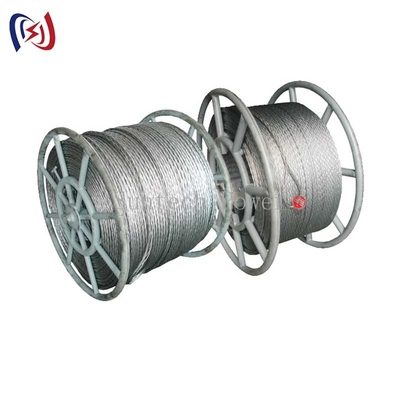 Cable de acero trenzado antitorsión    Cables galvanizados de alta resistencia para la construcción de líneas eléctricas