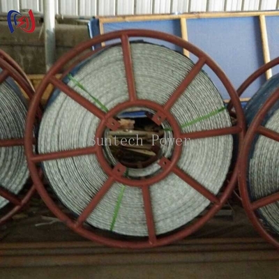 Cable de acero trenzado antitorsión    Cables galvanizados de alta resistencia para la construcción de líneas eléctricas