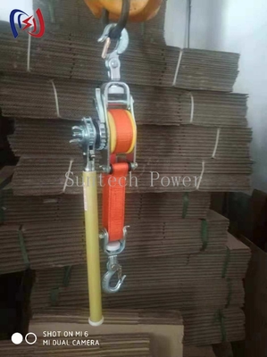 Protección dieléctrica aislante de alta tensión hasta 15 kV Construcción de nylon no conductor para mantenimiento de la línea en vivo