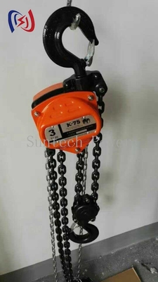 Polipasto de cadena manual de grado industrial para la instalación de maquinaria pesada