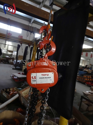 Polipasto de cadena manual de grado industrial para la instalación de maquinaria pesada