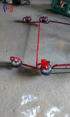 Carros de inspección y líneas aéreas Bicicletas para trabajos en líneas energizadas en conductores gemelos