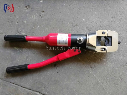 Herramienta de crimpado hidráulica profesional con bomba integrada para conectores eléctricos