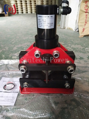 Cortador de acero angular hidráulico, herramienta industrial de alta resistencia para corte de precisión a 45° y 90°