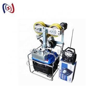 Máquina de tracción automática de 35 kg de capacidad para la instalación de tuberías de cable.