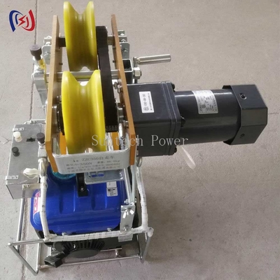 Máquina de tracción automática de 35 kg de capacidad para la instalación de tuberías de cable.