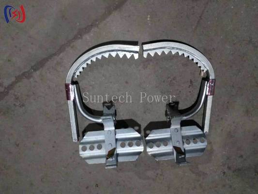 Abrazaderas para pies de escaladores profesionales para postes de utilidad y mantenimiento