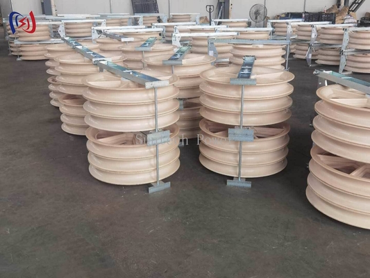 Bloque de encordado profesional serie 916 para trabajos en líneas de ultra alta tensión