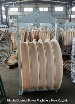Bloque de cuerda de la serie 1160 de próxima generación para líneas de transmisión de 1500 kV Ultra Mega