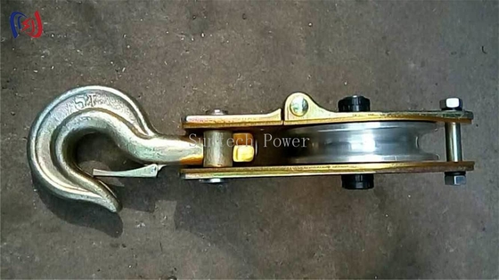Polea de aleación de aluminio de alta resistencia con rodamientos de bolas sellados
