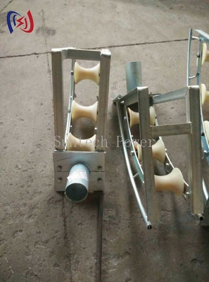 Roller de cable compacto de la serie C para protección de conductos subterráneos