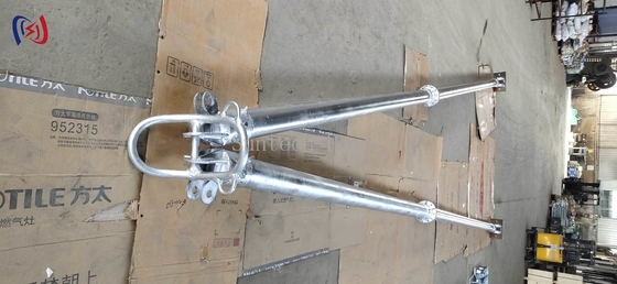 Polvo de ginebra tubular de carga pesada en forma de A para la construcción de torres de transmisión